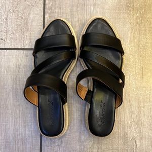 Splendid espadrille slide sandals